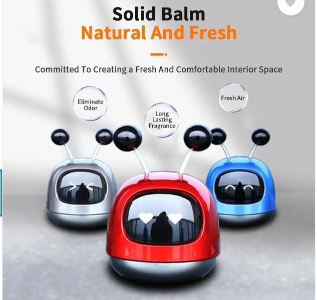Robot Car Air Freshener Assorted Color (Pack of 1)